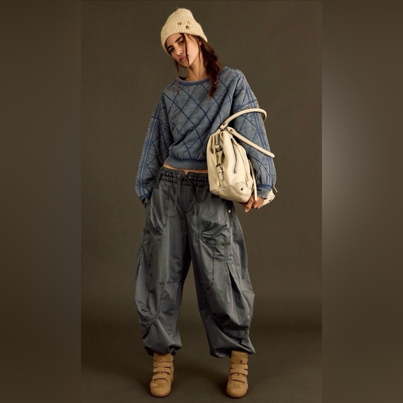 We The Free Pants - Onset Cargo Pants NWOT steel